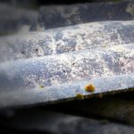 Roof shingles made with asbestos