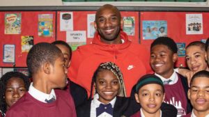 Kobe Bryant at Philadelphia youth event, March 2019