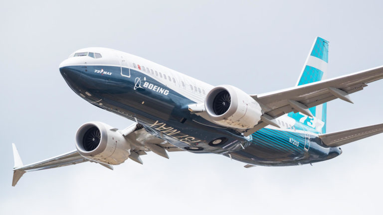 Boeing 737 Max, part of the Boeing lawsuit, airplane in flight