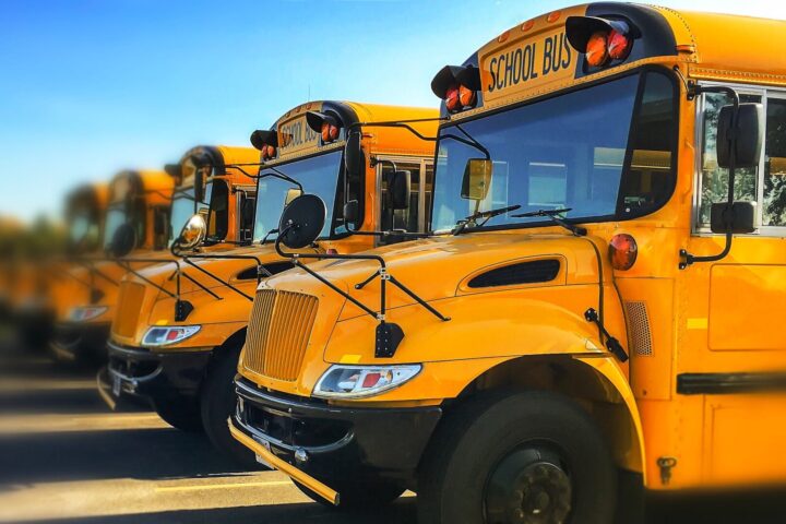 Deadly school bus crash: A fleet of school buses