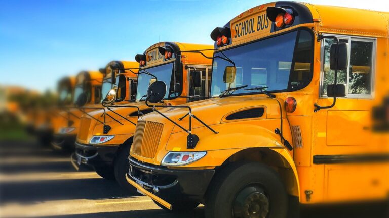 Deadly school bus crash: A fleet of school buses