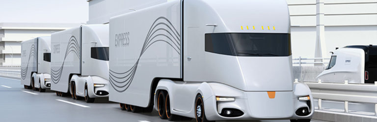 Autonomous / Self-driving commercial truck