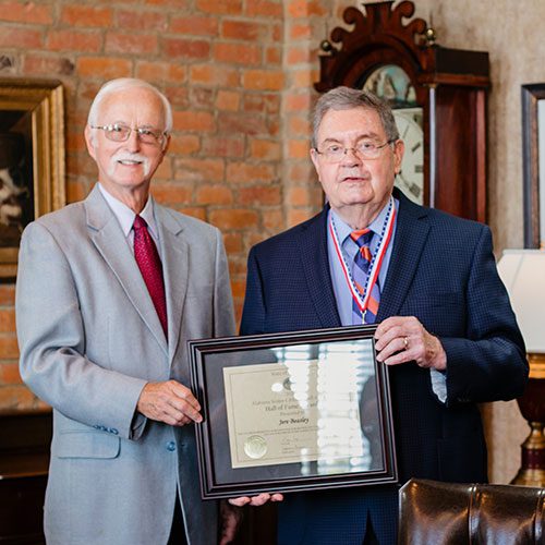 Judge Jerry Fielding and attorney Jere Beasley