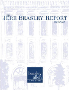 Jere Beasley Report - May 2022 Cover