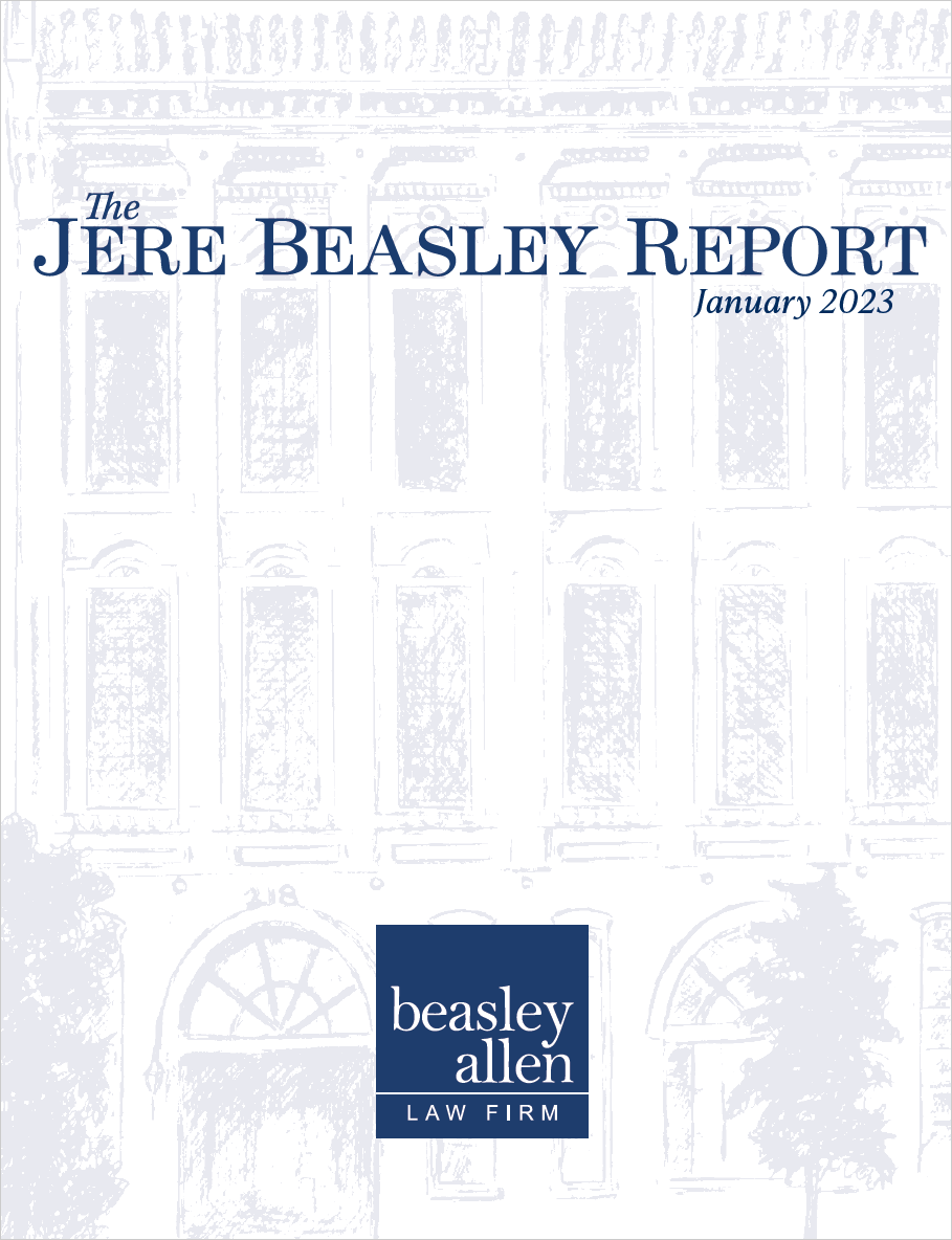 Jere Beasley Report - January 2023
