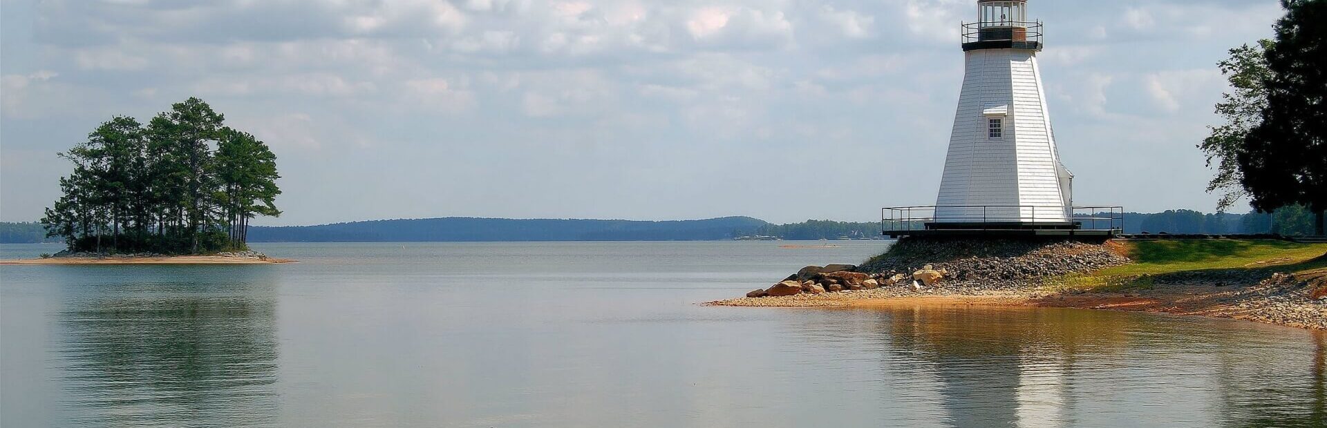 Lighthouse in Lake Martin, Alabama