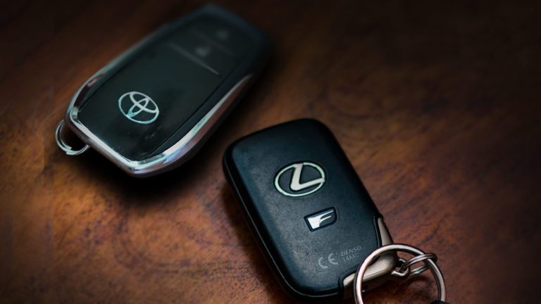 Toyota and Lexus car keys